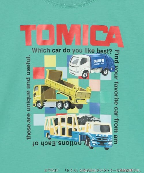 b・ROOM / ビールーム Tシャツ | 【トミカ】アソートプリントTシャツ | 詳細3