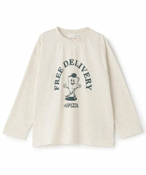 b・ROOM / ビールーム Tシャツ | 【防汚/速乾/UV】選べる6パターンアソートTシャツ【子供服】【キッズ】【男の子】(オートミール)
