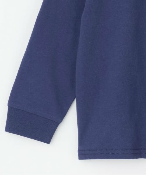 b・ROOM / ビールーム Tシャツ | 【MNCM】パッチデザイン長袖Tシャツ | 詳細3