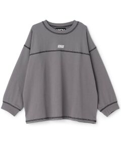 【MNCM】配色ステッチ長袖Tシャツ