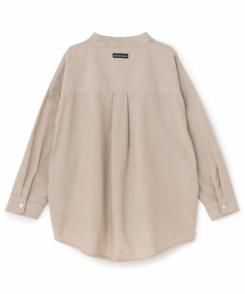 b・ROOM / ビールーム シャツ・ブラウス | バンドカラーシャツ【子供服】【キッズ】【男の子】 | 詳細1