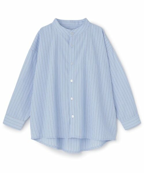 b・ROOM / ビールーム シャツ・ブラウス | バンドカラーシャツ【子供服】【キッズ】【男の子】（サックス）