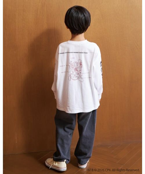 b・ROOM / ビールーム Tシャツ | 【ゴーストバスターズ】ロゴ蓄光長袖Tシャツ【子供服】【キッズ】【男の子】 | 詳細2