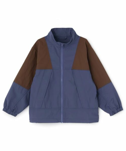 b・ROOM / ビールーム ブルゾン | 切替ウインドブレーカー【子供服】【キッズ】【男の子】(紺)