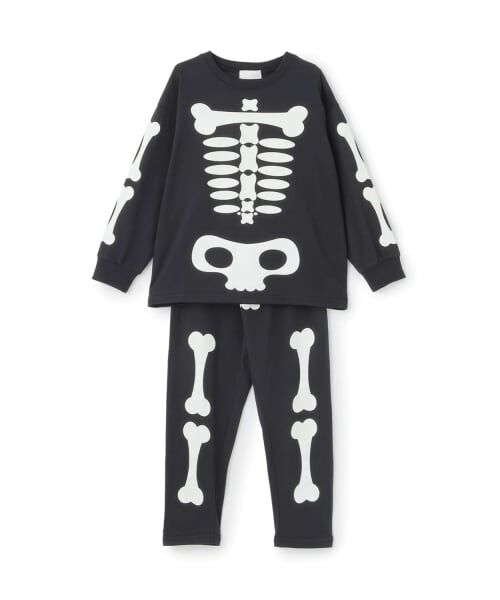 b・ROOM / ビールーム その他トップス | 【ハロウィン】【蓄光】【ムテキ天竺】ほねほね・ミイラアソートセットアップ | 詳細12