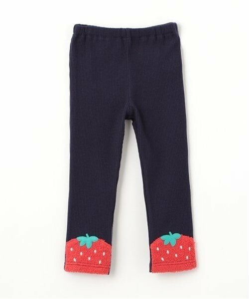 baby Cheer / ベイビーチアー レギンス・スパッツ | いちごレギンス（紺）