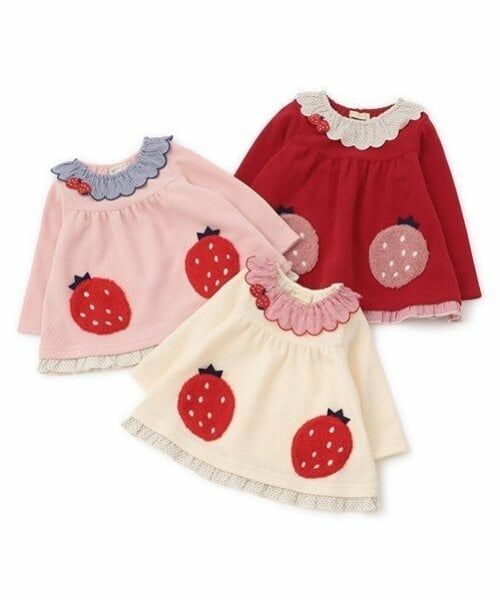 baby Cheer / ベイビーチアー スウェット | いちごポケットプルオーバー | 詳細6