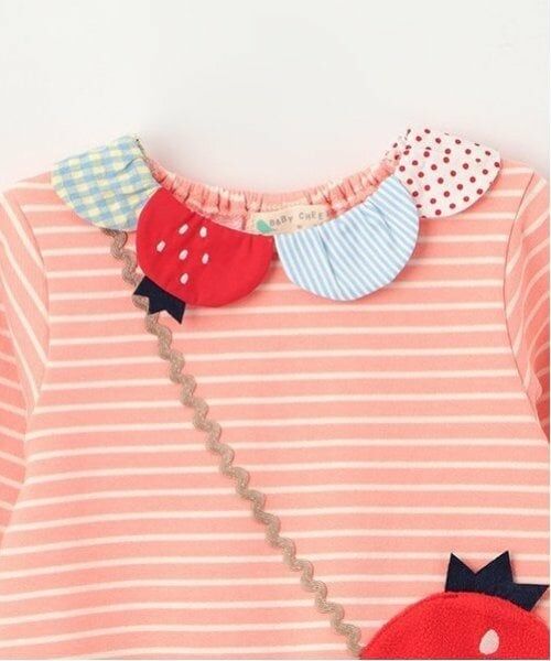 baby Cheer / ベイビーチアー スウェット | いちごポシェットトレーナー | 詳細3