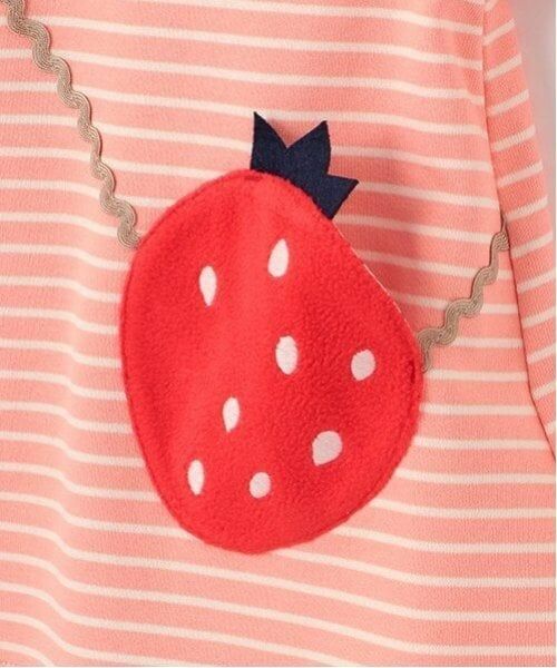 baby Cheer / ベイビーチアー スウェット | いちごポシェットトレーナー | 詳細4