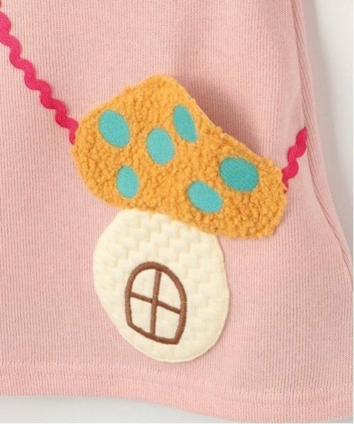 baby Cheer / ベイビーチアー スウェット | きのこポシェットトレーナー | 詳細3