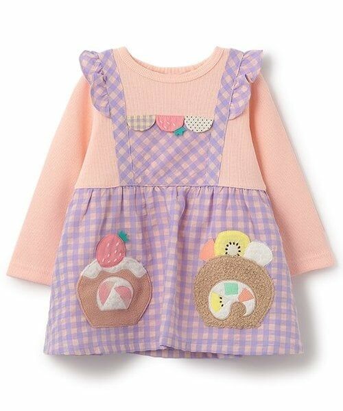 baby Cheer / ベイビーチアー その他トップス | ロールケーキチュニック（ピンク）