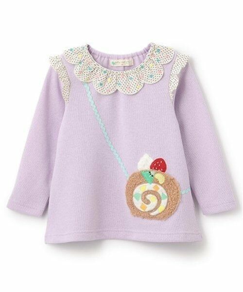 baby Cheer / ベイビーチアー スウェット | ロールケーキポシェットトレーナー（ラベンダー）