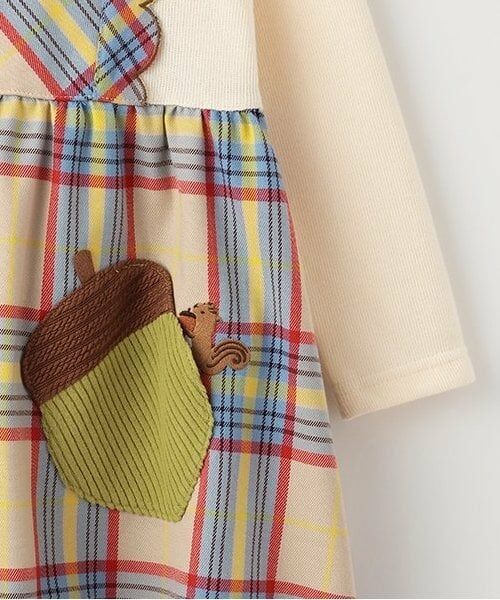 baby Cheer / ベイビーチアー ミニ丈・ひざ丈ワンピース | どんぐりワンピース | 詳細4