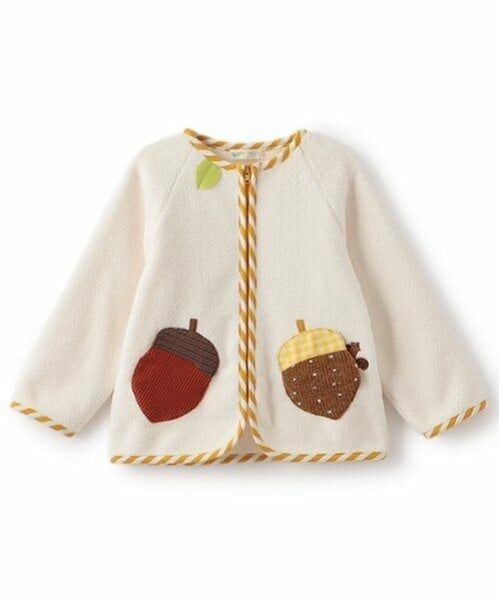 baby Cheer / ベイビーチアー ブルゾン | どんぐりブルゾン（ECRU(キナリ)）