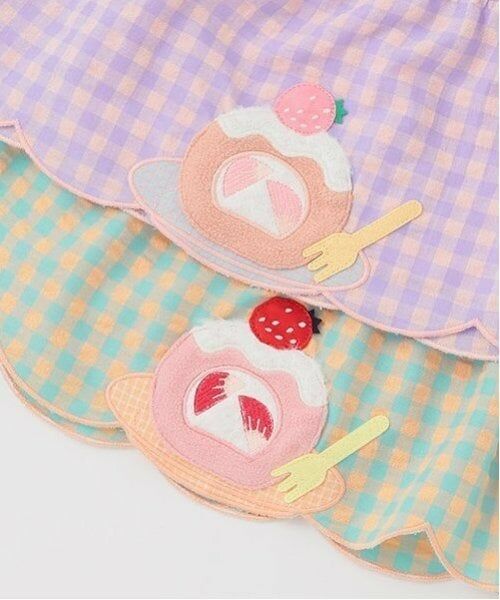 baby Cheer / ベイビーチアー ミニ丈・ひざ丈ワンピース | ロールケーキワンピース | 詳細5