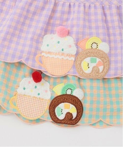 baby Cheer / ベイビーチアー ミニ丈・ひざ丈ワンピース | ロールケーキワンピース | 詳細6