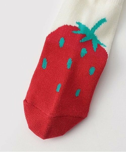 baby Cheer / ベイビーチアー ソックス | いちごクルーソックス | 詳細2