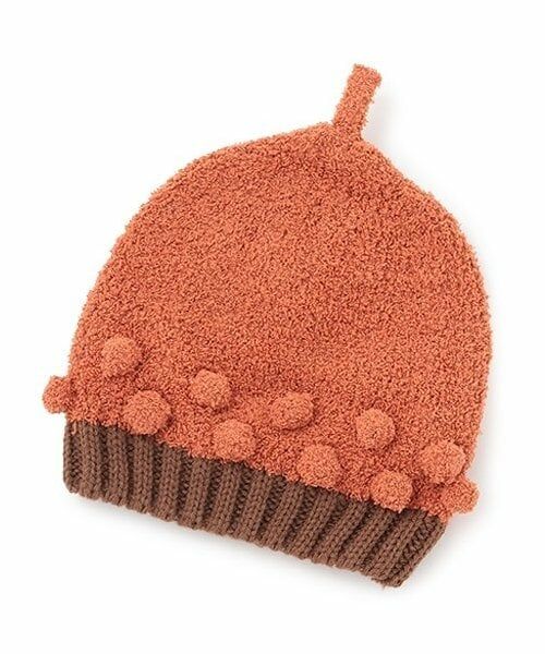 baby Cheer / ベイビーチアー ニットキャップ | どんぐり帽子（オレンジ）
