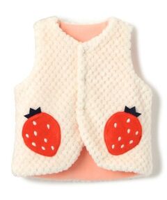 baby Cheer / ベイビーチアー ベビー・キッズウエア | いちごリバーシブルベスト