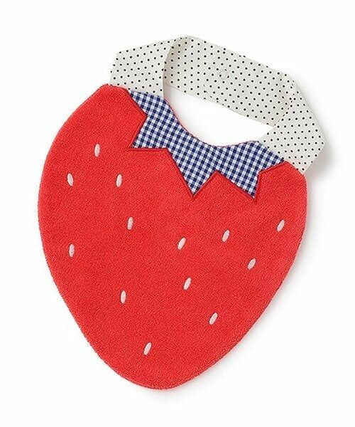 baby Cheer / ベイビーチアー スタイ・ビブ | いちごスタイ（赤）