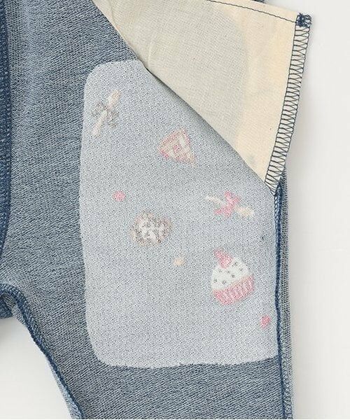 baby Cheer / ベイビーチアー その他パンツ | スイーツ刺しゅうニットデニムパンツ | 詳細5