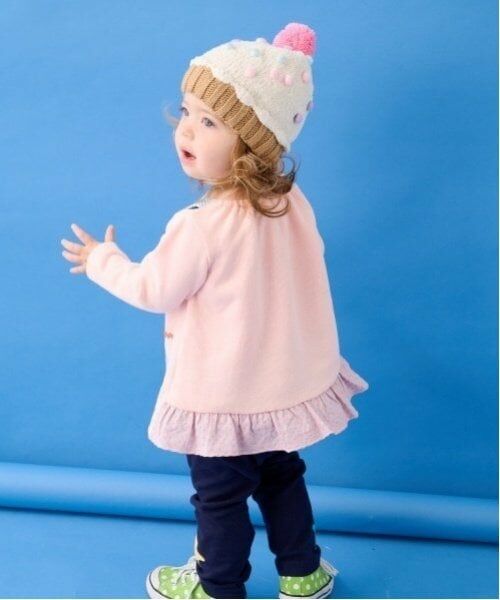 baby Cheer / ベイビーチアー スウェット | くまポシェットトレーナー | 詳細11