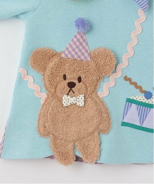 baby Cheer / ベイビーチアー スウェット | くまポシェットトレーナー | 詳細4