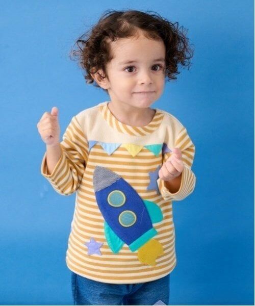 baby Cheer / ベイビーチアー スウェット | ロケットトレーナー（黄）