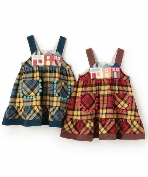 baby Cheer / ベイビーチアー ミニ丈・ひざ丈ワンピース | おうちジャンパ-スカートⅢ | 詳細9