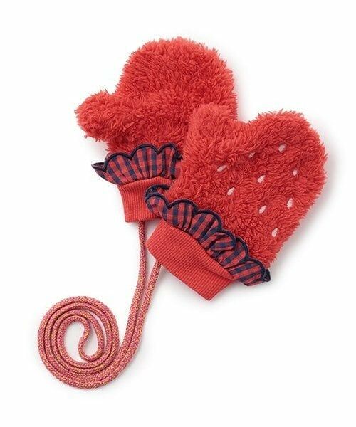 baby Cheer / ベイビーチアー 手袋 | いちごミトン（赤）