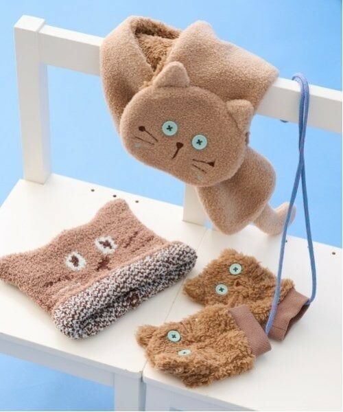 baby Cheer / ベイビーチアー ニットキャップ | ねこ帽子 | 詳細9