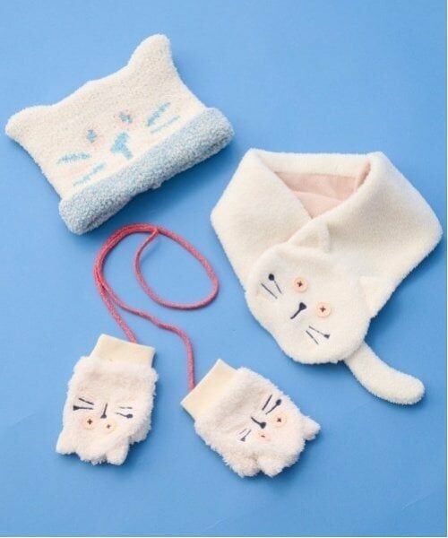 baby Cheer / ベイビーチアー ニットキャップ | ねこ帽子 | 詳細10