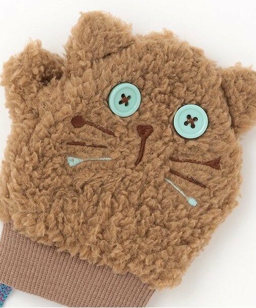 baby Cheer / ベイビーチアー 手袋 | ねこミトン | 詳細1