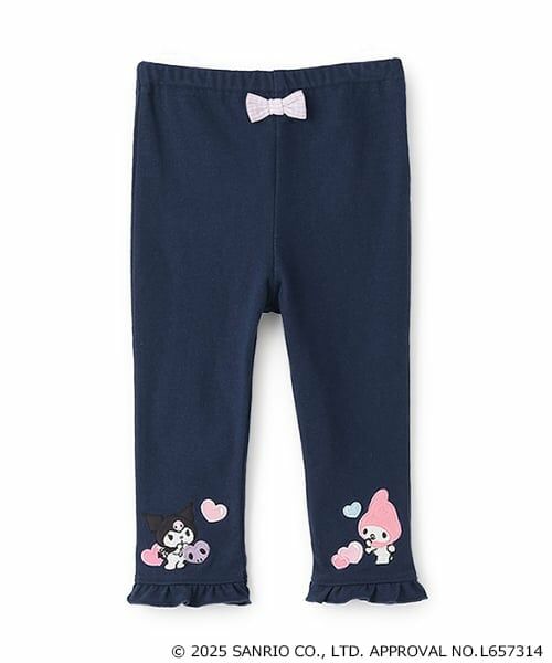 baby Cheer / ベイビーチアー レギンス・スパッツ | 【MY MELODY／KUROMI】レギンス（紺）