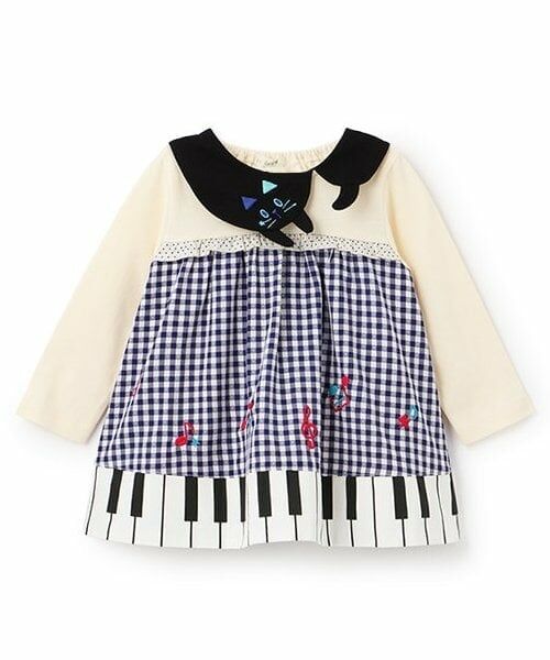 baby Cheer / ベイビーチアー その他トップス | ピアノチュニック（紺）