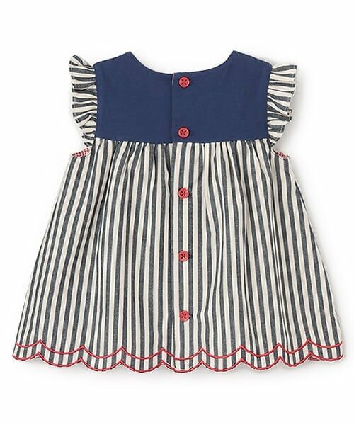 baby Cheer / ベイビーチアー その他トップス | 【HELLO KITTY】ストライプチュニック | 詳細1