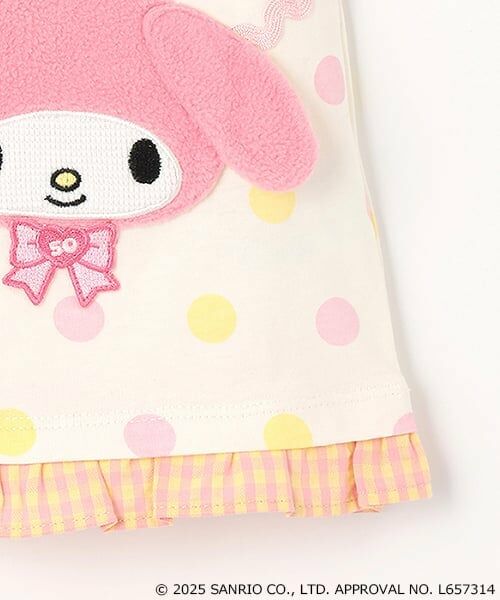 baby Cheer / ベイビーチアー Tシャツ | 【MY MELODY／KUROMI】ポシェットTシャツ | 詳細4