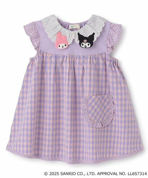 baby Cheer / ベイビーチアー その他トップス | 【MY MELODY／KUROMI】チュニック（ラベンダー）