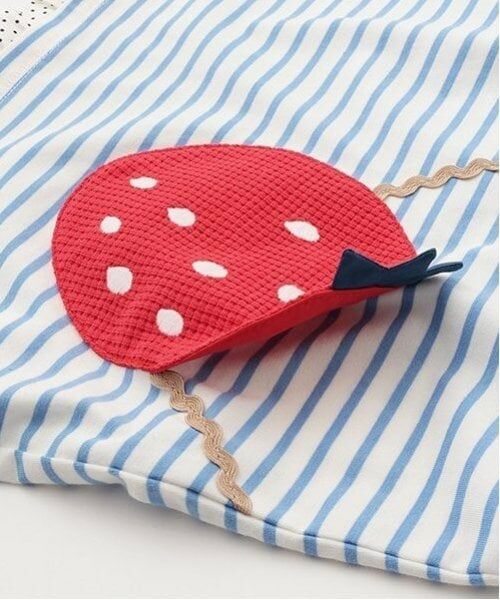 baby Cheer / ベイビーチアー Tシャツ | いちごポシェットTシャツ | 詳細5