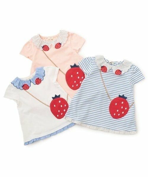 baby Cheer / ベイビーチアー Tシャツ | いちごポシェットTシャツ | 詳細9