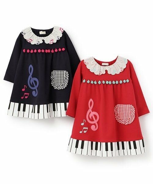 baby Cheer / ベイビーチアー ミニ丈・ひざ丈ワンピース | ピアノワンピース | 詳細9