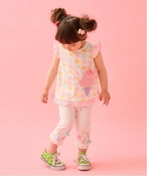 baby Cheer / ベイビーチアー ショート・ハーフ・半端丈パンツ | アイスクリーム7分丈パンツ | 詳細13