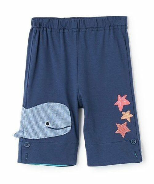 baby Cheer / ベイビーチアー ショート・ハーフ・半端丈パンツ | クジラハーフパンツ | 詳細1