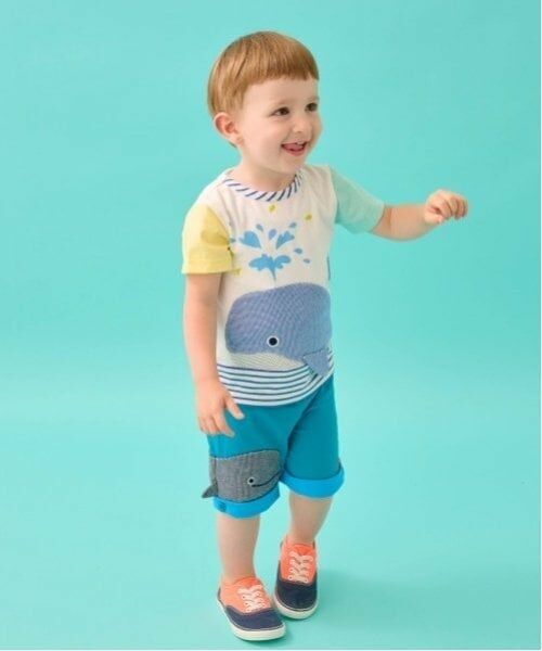 baby Cheer / ベイビーチアー ショート・ハーフ・半端丈パンツ | クジラハーフパンツ | 詳細15