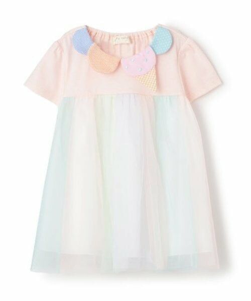 baby Cheer / ベイビーチアー その他トップス | アイス衿チュールチュニック | 詳細1