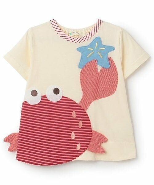 baby Cheer / ベイビーチアー Tシャツ | カニTシャツ（ECRU(キナリ)）