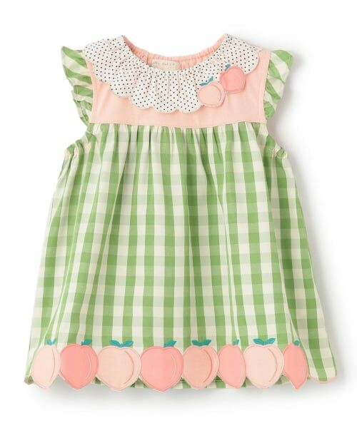 baby Cheer / ベイビーチアー その他トップス | ももチュニック(ライト グリーン)