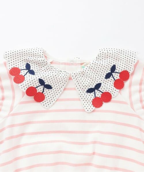 baby Cheer / ベイビーチアー Tシャツ | さくらんぼ衿Tシャツ | 詳細2