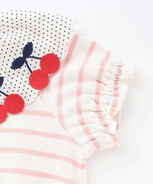 baby Cheer / ベイビーチアー Tシャツ | さくらんぼ衿Tシャツ | 詳細3