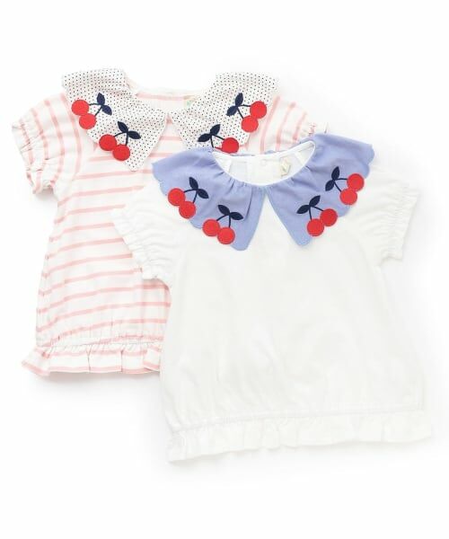 baby Cheer / ベイビーチアー Tシャツ | さくらんぼ衿Tシャツ | 詳細6